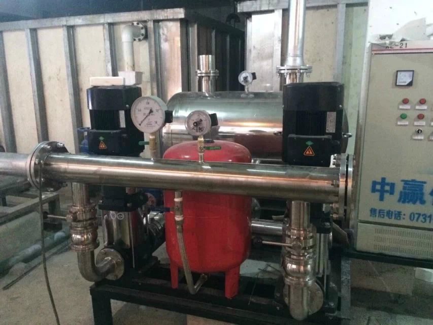 江西雄鷹房地產(chǎn)開發(fā)有限公司采購5.5KW、7.5KW兩用一備無負壓供水設(shè)備兩套